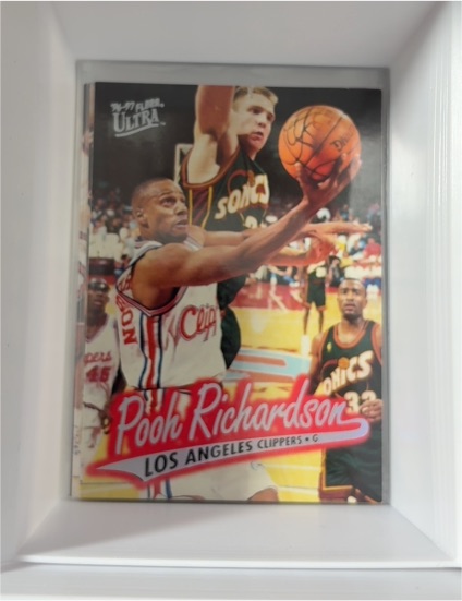 1996-97 Fleer Ultra #198 Pooh Richardson — front