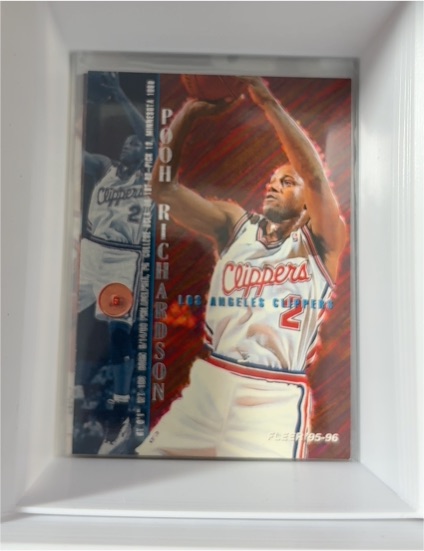 1995-96 Fleer #83 Pooh Richardson — front