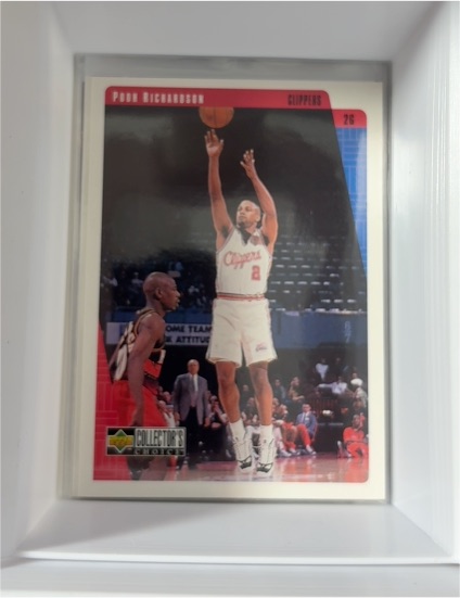 1997-98 Upper Deck Collector's Choice #58 Pooh Richardson — front