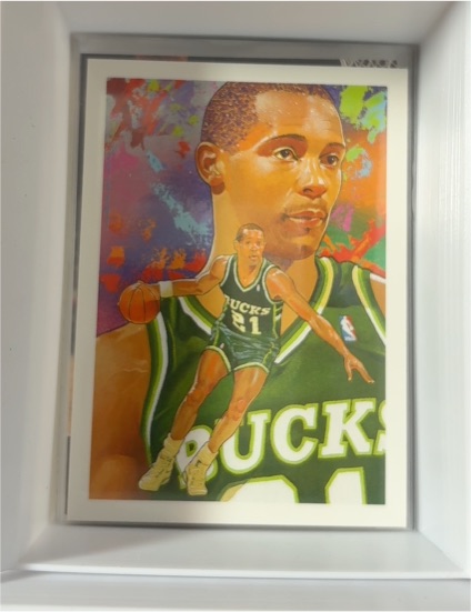 1990-91 NBA Hoops #369 Alvin Robertson — front