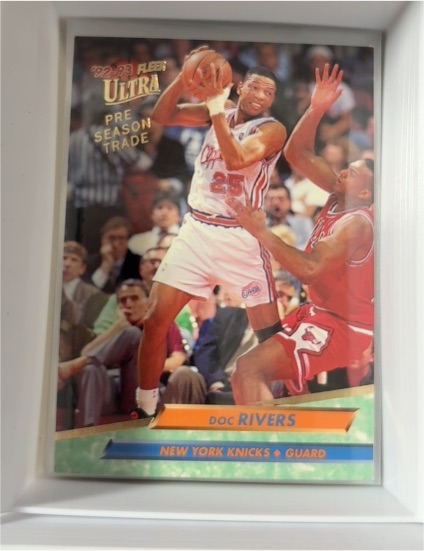 1992-93 Fleer Ultra #125 Doc Rivers New York Knicks — front