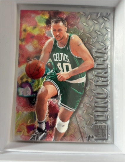 1996-97 Fleer Metal #6 Dino Radja — front