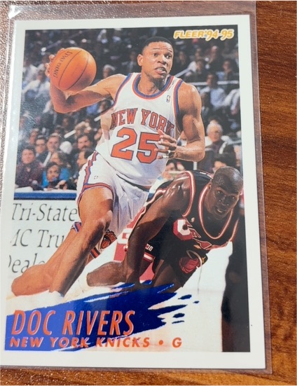 1994-95 Fleer #154 Doc Rivers — front