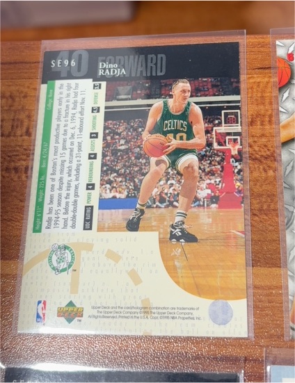 1994-95 Upper Deck Special Edition #SE96 Dino Radja — front
