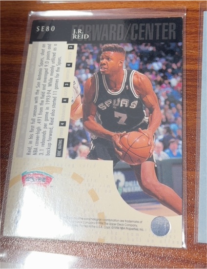 1992-93 Upper Deck #355 J.R. Reid — front