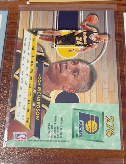 1992-93 Fleer Ultra #276 Pooh Richardson — front
