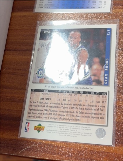 1993-94 Upper Deck #276 Sean Rooks — front