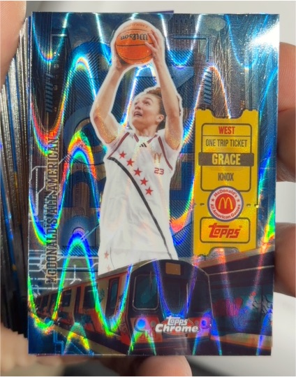 2025 Topps Chrome McDonald's All American #HR-36 Grace Knox — front