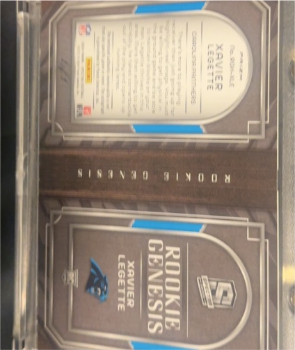 2024 Panini Spectra Rookie Genesis Xavier Legette — front