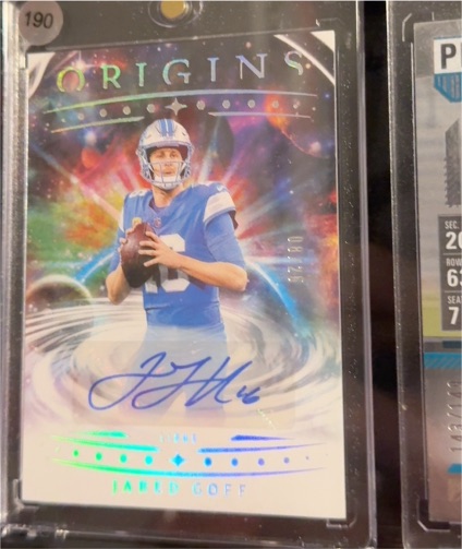 2025 Panini Origins #97 Jared Goff — front