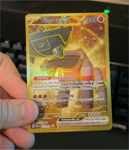 2023 Pokémon Paldea Evolved #275 Ting-Lu EX — front
