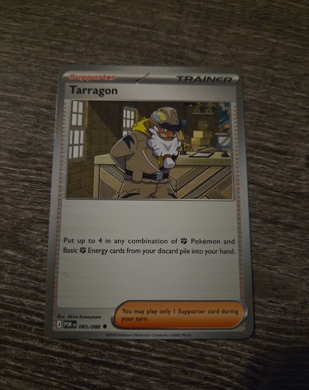 2026 Pokémon #085 Tarragon — front