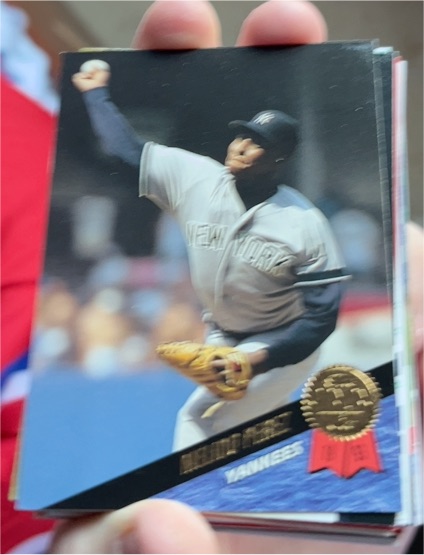 1993 Leaf #74 Mariano Rivera — front