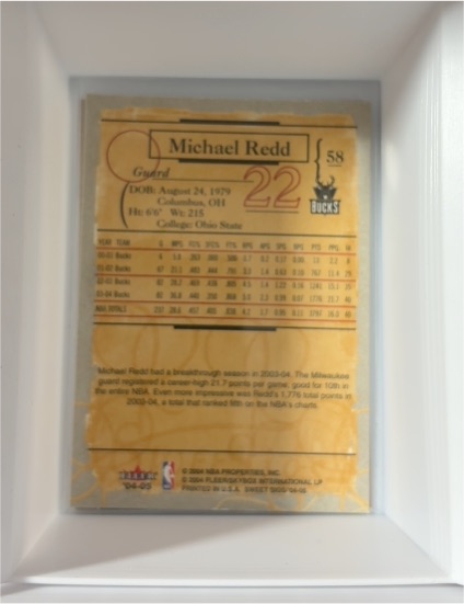 2004-05 Fleer Sweet Sigs #58 Michael Redd — front