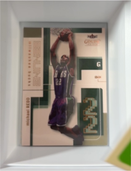 2003-04 Fleer Genuine Insider #4 Michael Redd — front