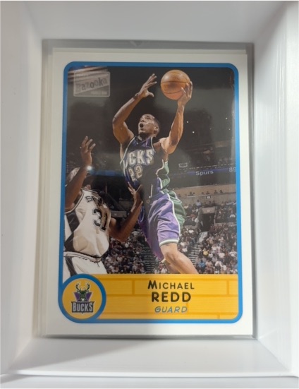 2003-04 Bazooka #122 Michael Redd — front