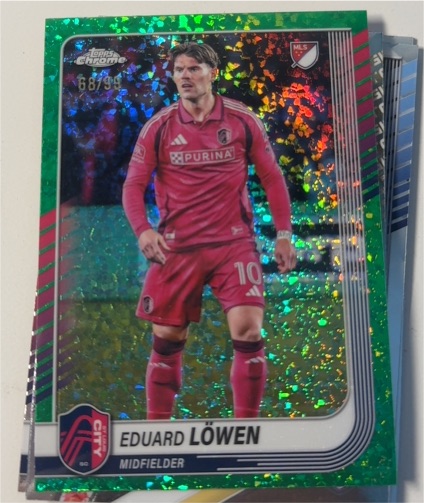 2025 Topps Chrome MLS #68 Eduard Löwen — front