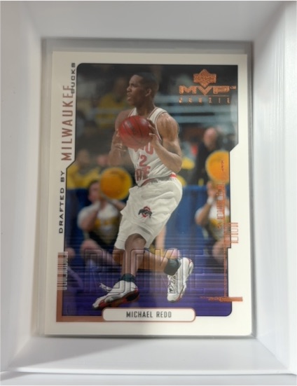 2000-01 Upper Deck MVP #218 Michael Redd — front