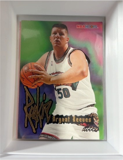 1995-96 NBA Hoops #289 Bryant Reeves — front