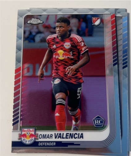 2025 Topps Chrome MLS #94 Omar Valencia — front