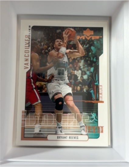 2000-01 Upper Deck MVP #179 Bryant Reeves — front