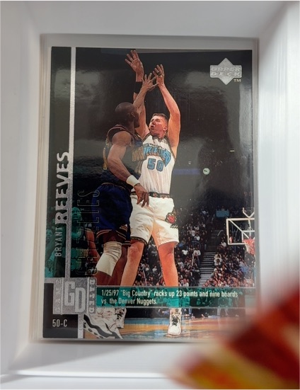 1997-98 Upper Deck #310 Bryant Reeves — front