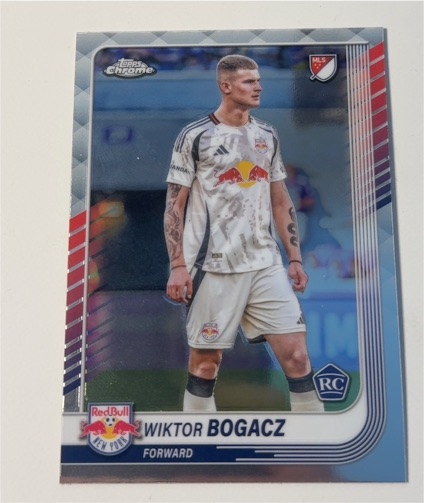2025 Topps Chrome MLS #83 Wiktor Bogacz — front