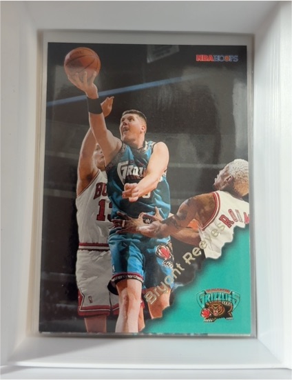 1996-97 Hoops #167 Bryant Reeves Vancouver Grizzlies Basketball Card — front