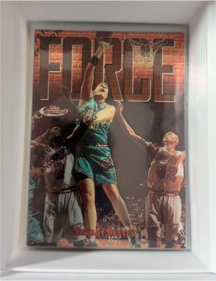 1997-98 Topps Finest #60 Bryant Reeves — front