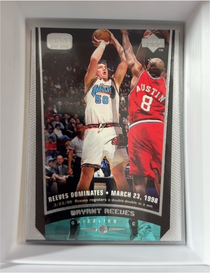 1998-99 Upper Deck #156 Bryant Reeves — front