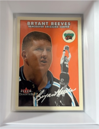 2000-01 Fleer Tradition #186 Bryant Reeves — front