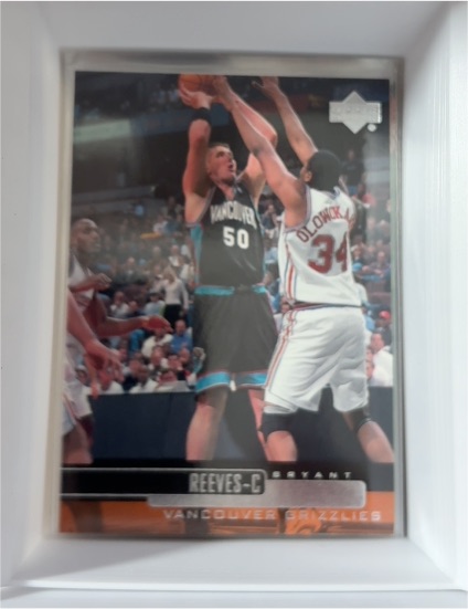1999-00 Upper Deck #308 Bryant Reeves — front