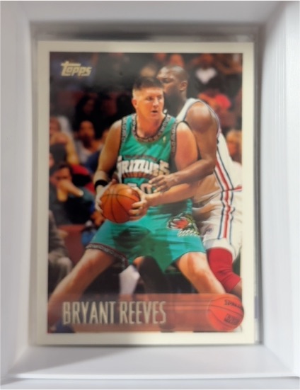 1996-97 Topps #21 Bryant Reeves — front