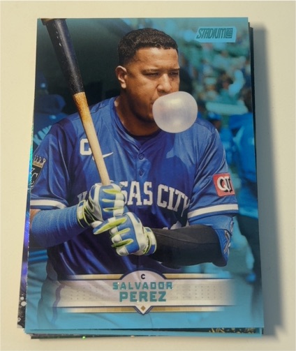2025 Topps Stadium Club #30 Salvador Perez — front
