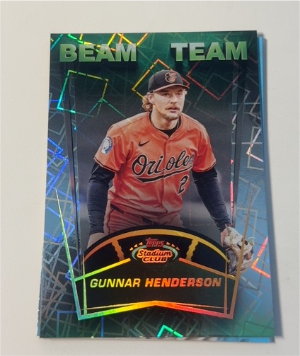 2025 Topps Stadium Club #BT-10 Gunnar Henderson — front