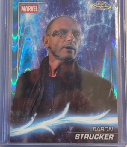2025 Topps Chrome Marvel Studios #56 Baron Strucker — front