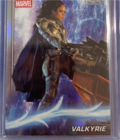 2025 Topps Chrome Marvel Studios #74 Valkyrie — front