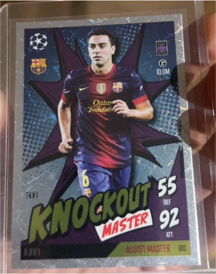 2020 Topps Match Attax #302 Xavi — front