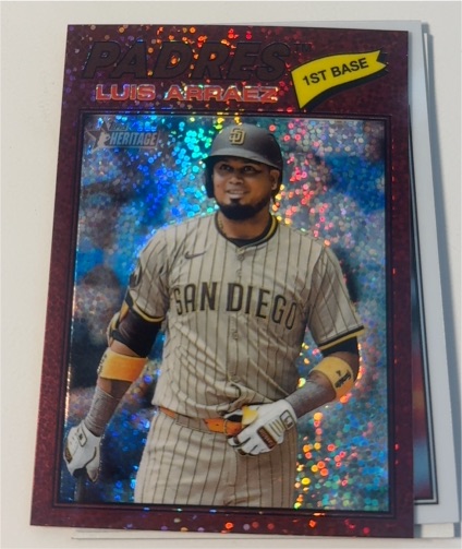 2026 Topps Heritage #293 Luis Arraez — front