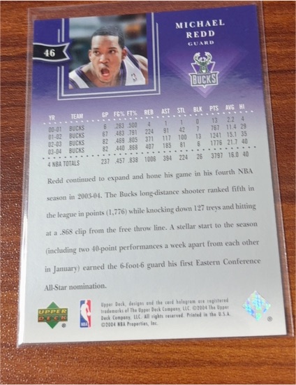 2003-04 Fleer Focus #64 Michael Redd — front