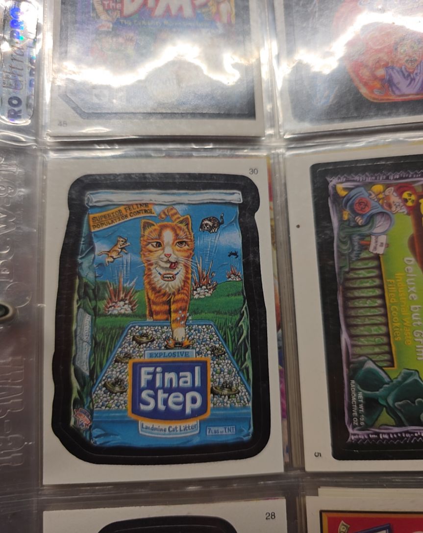 2005 Topps Wacky Packages #30 Final Step — front