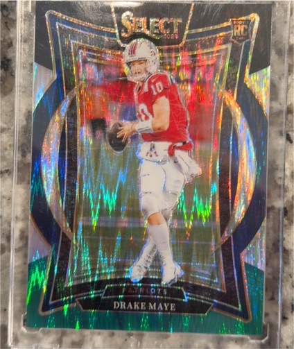 2024 Panini Select Concourse #27 Drake Maye — front