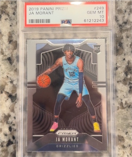 2019 Panini Prizm #249 Ja Morant — front