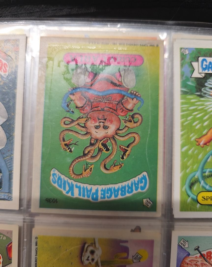 1986 Topps Garbage Pail Kids #103b Cabbage Patch — front