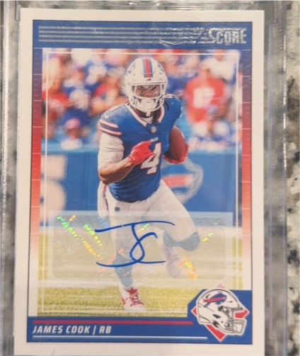 2024 Score #29 James Cook — front