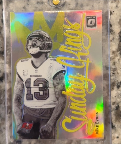 2024 Panini Donruss Optic #13 Mike Evans Sunday Kings — front