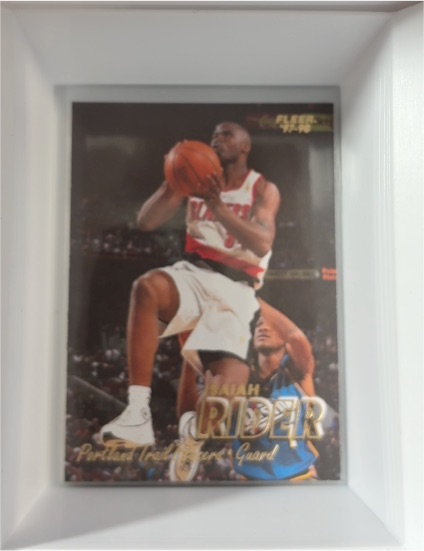 1997 Fleer #167 Isaiah Rider — front
