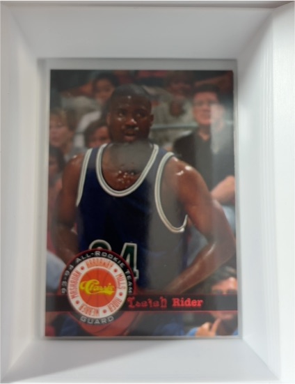 1994 Classic Draft #15 Isaiah Rider — front