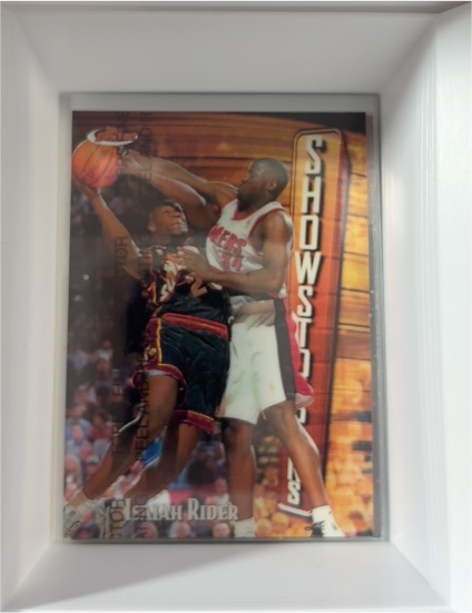1997-98 Topps Finest Showstoppers #213 Isaiah Rider — front