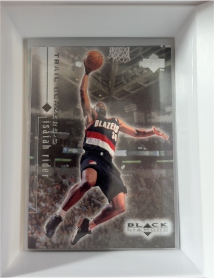 1998-99 Upper Deck Black Diamond #73 Isaiah Rider — front